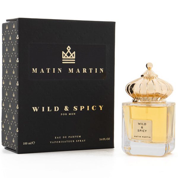 Apa de parfum Matin Martin Wild & Spicy , Barbati, 100ml
