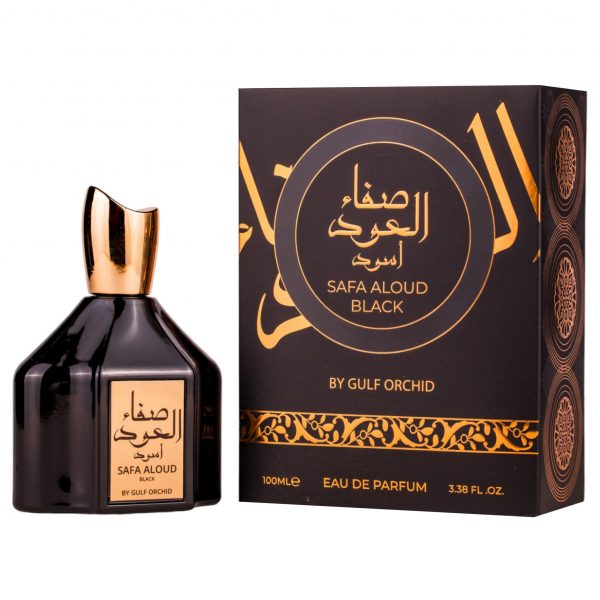 Apa de parfum Gulf Orchid Safa Aloud Black , Unisex, 100ml