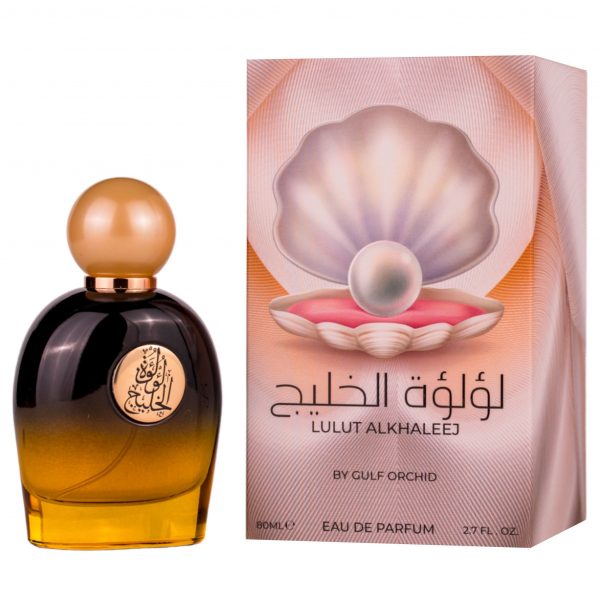 Apa de parfum Gulf Orchid Lulut al Khaleej , Unisex, 80ml