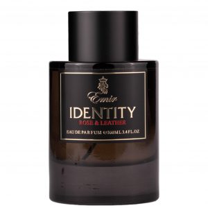 Apa de parfum Emir Rose & Leather Identity , Unisex, 100ml