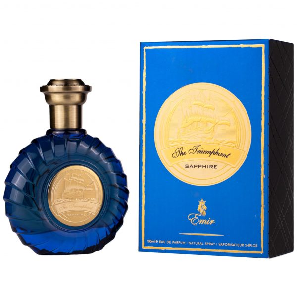 Apa de parfum Emir THE TRIUMPHANT SAPPHIRE , Unisex, 100ml