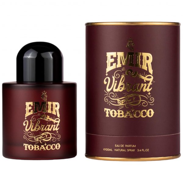 Apa de parfum Emir Vibrant Spicy Tobacco , Unisex, 100ml