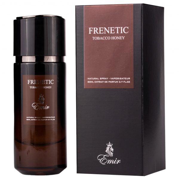 Apa de parfum Emir Frenetic Tobacco Honey , Unisex, 80ml