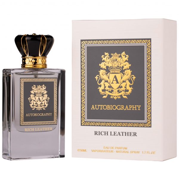 Apa de parfum Autobiography Rich Leather , Barbati, 50ml