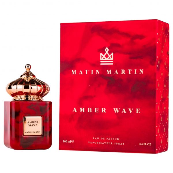 Apa de parfum Matin Martin Amber Wave , Unisex, 100ml