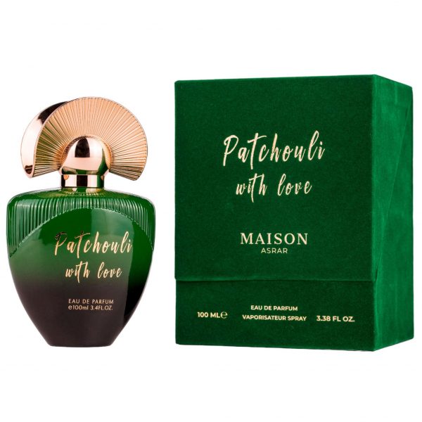 Apa de parfum Maison Asrar Patchouli With Love , Unisex, 100ml