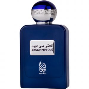 Apa de parfum Nylaa Aksar Min Oud , Unisex, 100ml