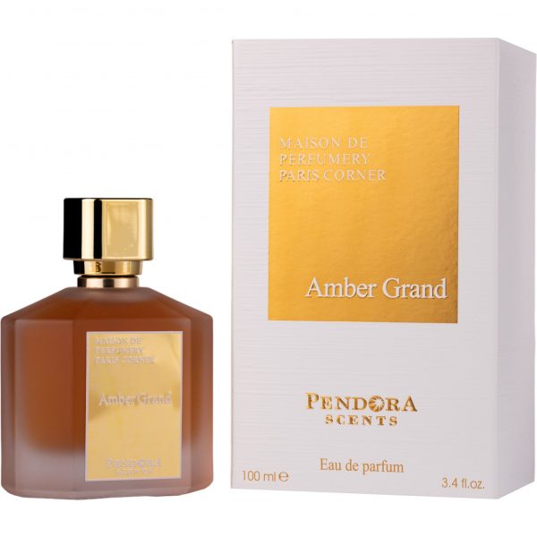 Apa de parfum Pendora Scents Amber Grand , Unisex, 100ml