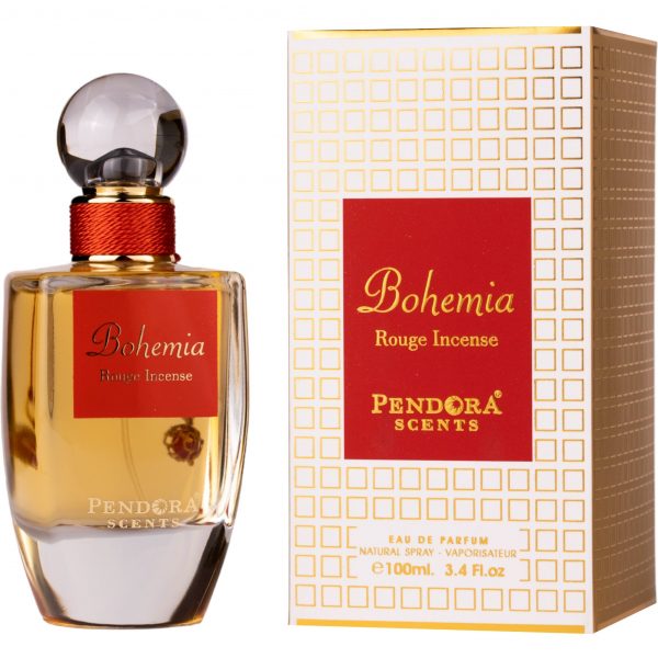 Apa de parfum Pendora Scents BOHEMIA Rouge Incense , Unisex, 100ml