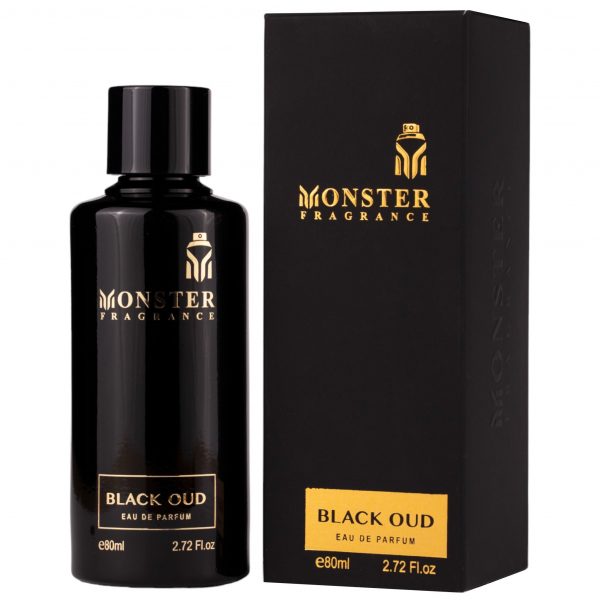 Apa de parfum Monster Black Oud , Unisex, 80ml