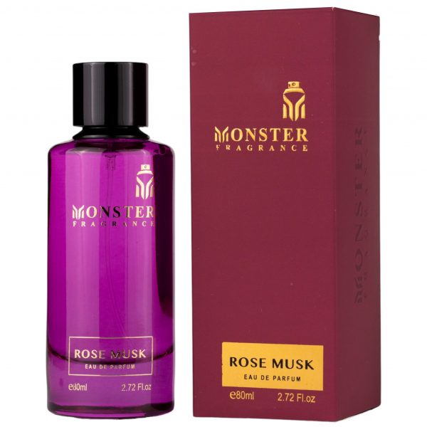 Apa de parfum Monster Rose Musk , Unisex, 80ml