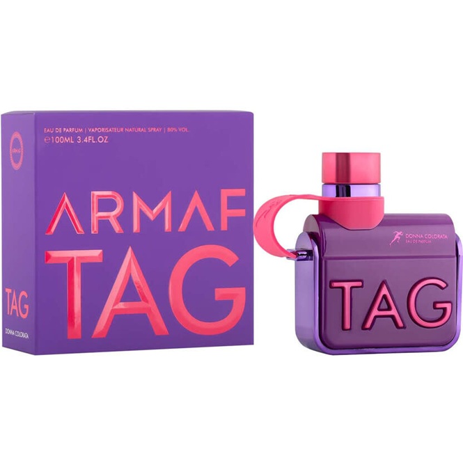 Apa de parfum Armaf Tag Her Donna Colorata, Femei, 100ml - imagine 2