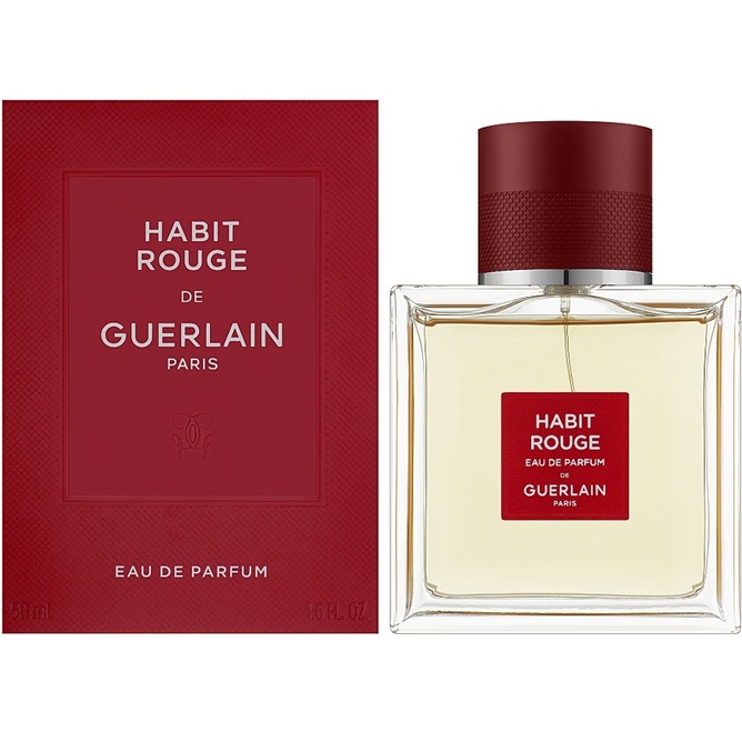 Apa de Parfum Guerlain Habit Rouge, Barbati, 50 ml - imagine 2