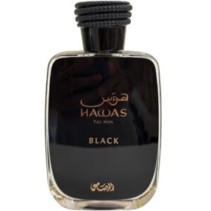 Apa de parfum Rasasi Hawas Black , Barbati, 100ml