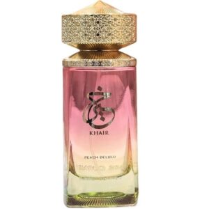 Apa de parfum Paris Corner Khair Peach Delulu, Femei, 100ml