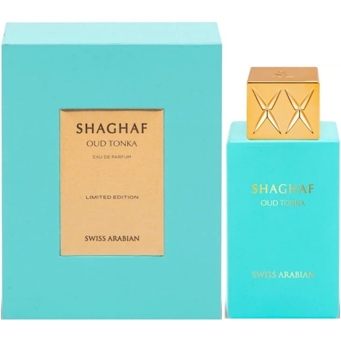 Apa de parfum Swiss Arabian Shaghaf Oud Tonka , Unisex, 75ml - imagine 2