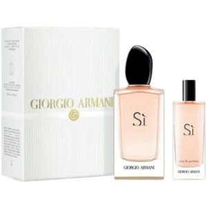 Set Apa de Parfum Giorgio Armani Si 100 ml + 15 ml, Femei,