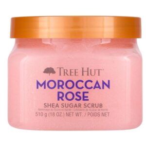 Scrub de corp Tree Hut Moroccan Rose, Femei, 510g