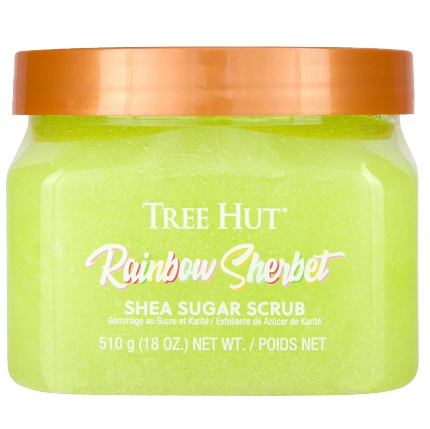 Scrub de corp Tree Hut Rainbow Sherbet, Femei, 510g