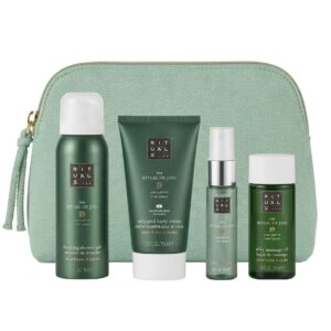 Set de ingrijire Rituals Jing 50ml Spuma de dus+70ml Crema de corp+50ml Ulei de masaj+20ml Spray de corp, Unisex