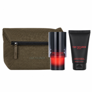 Set Apa de Parfum Trussardi Primo 100ml+100 Gel de dus+Trousse, Barbati
