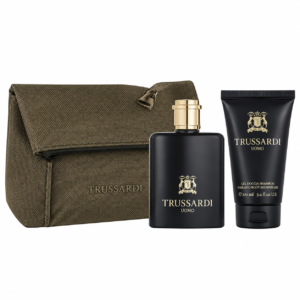 Set Apa de Toaleta Trussardi Uomo 100ml+100 Gel de dus+Trousse, Barbati